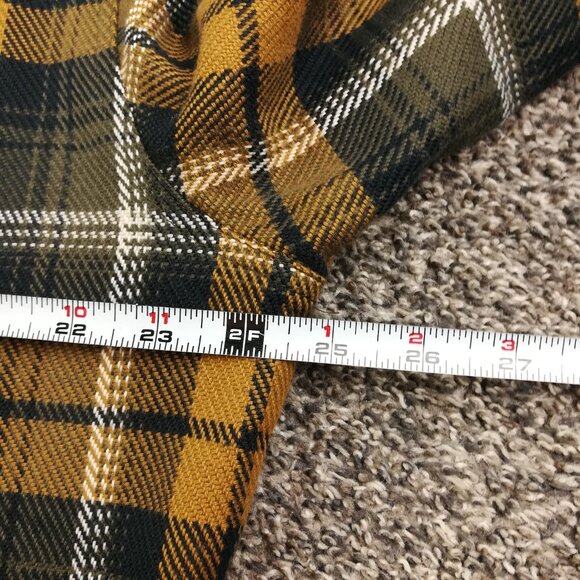 Kuhl Shirt Disordr Heavyweight Flannel L/S Button Up Plaid Brown Mens Large 7334 - Picture 9 of 12